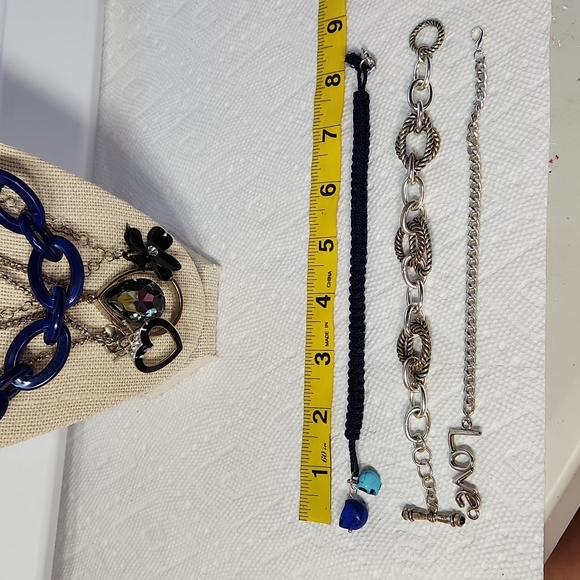 🕸Lot of 9 Vintage & Reincarnated  Jewelry - Picture 4 of 7